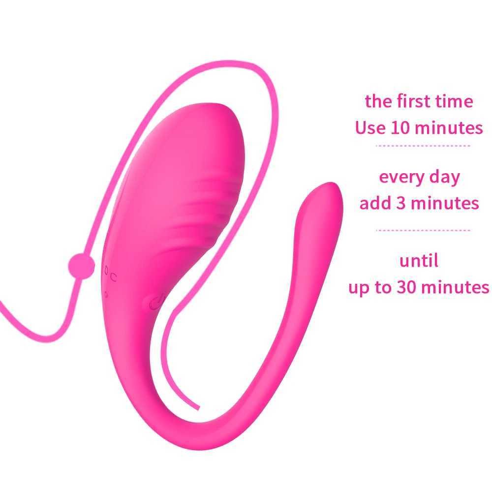 Application controlled vaginal vibrator G-spot 9-speed anal vibration massager wearable stimulator adult sex toy W250319