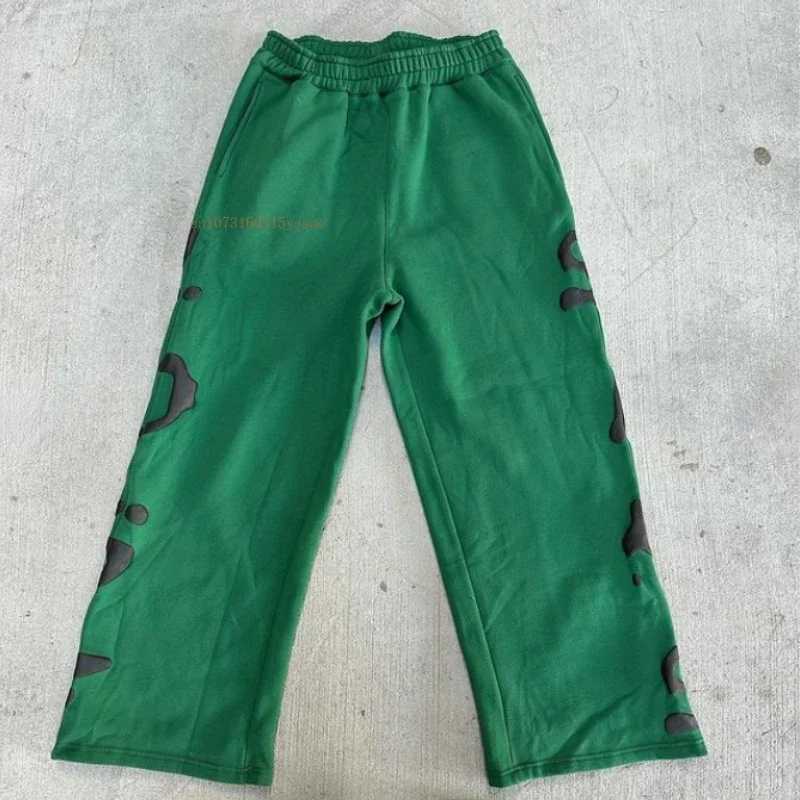 Lost Sins Loose Fashion Couple Straight Pants Men Women Foam Embroidered Sweatpants American Street Style Hipster Casual Pants X250319