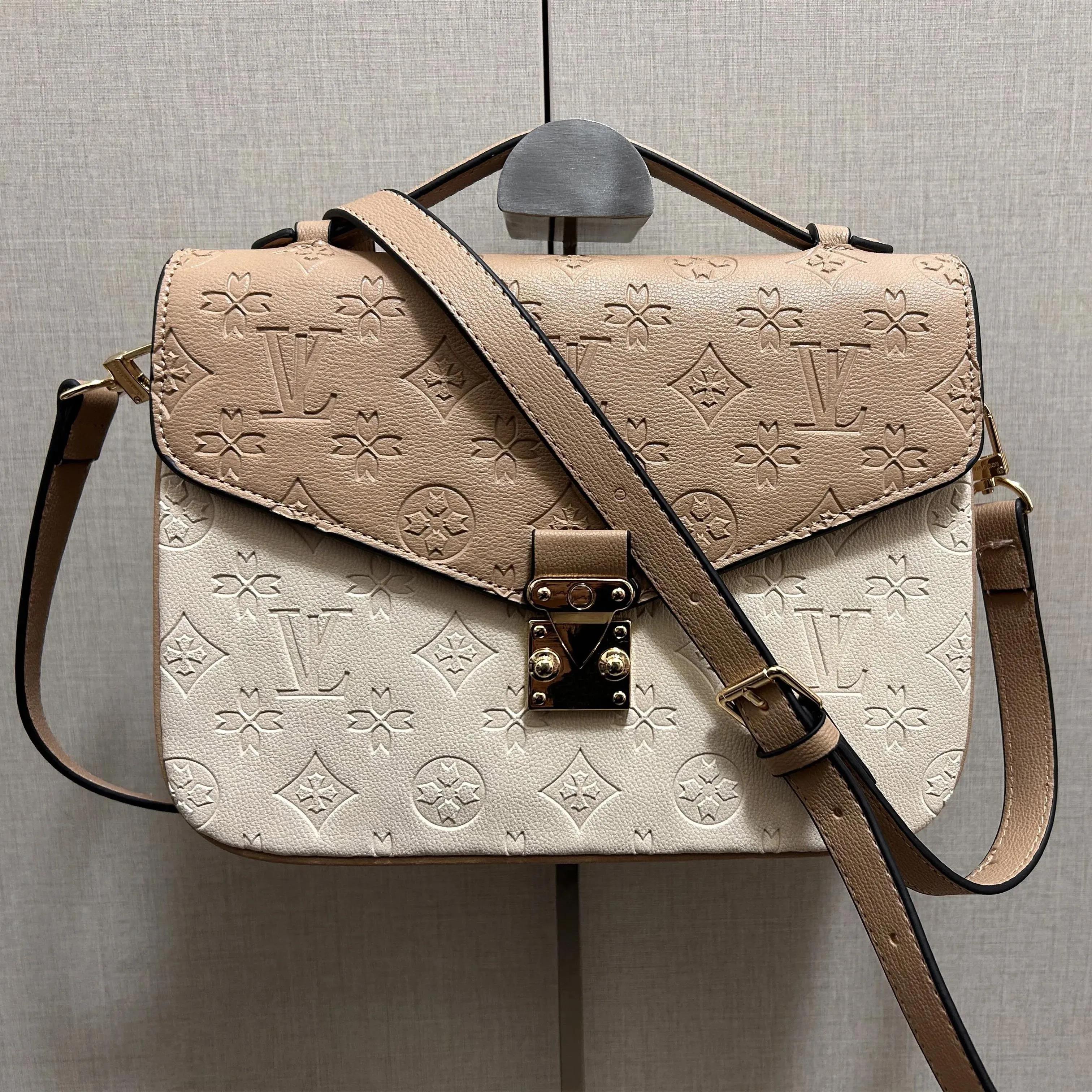 Designer Shoulder Bag High Quality S Designers Crossbody Bag Pochette Metis Women Handbag Messenger Oxidizing Leather Elegant Shoulder Purse Bags
