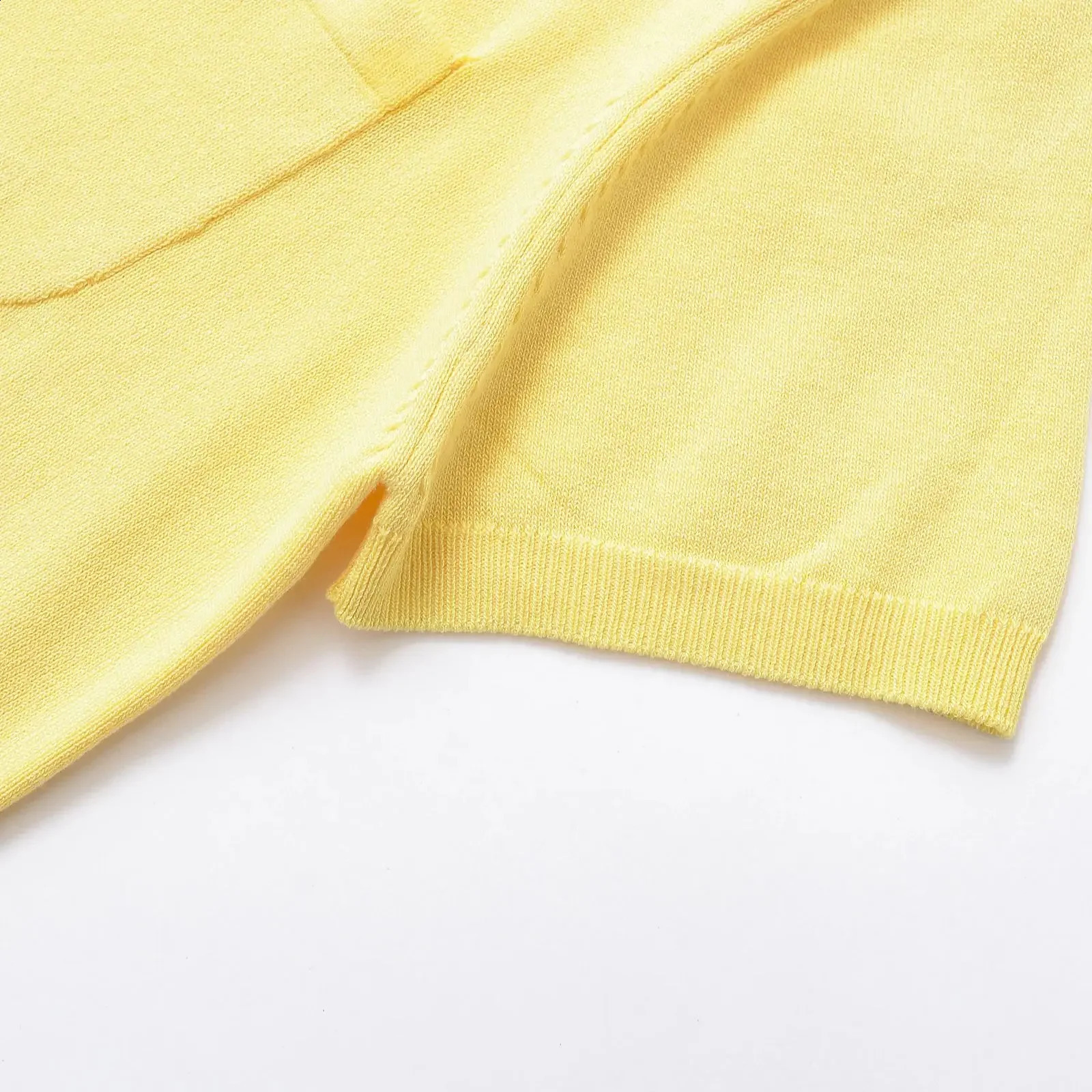TRAFSHE Spring Summer Elegant Knitted Polo T-shirts For Women Loose Soft Temperament Short Sleeve Thin Women Pulovers 9598047 250318