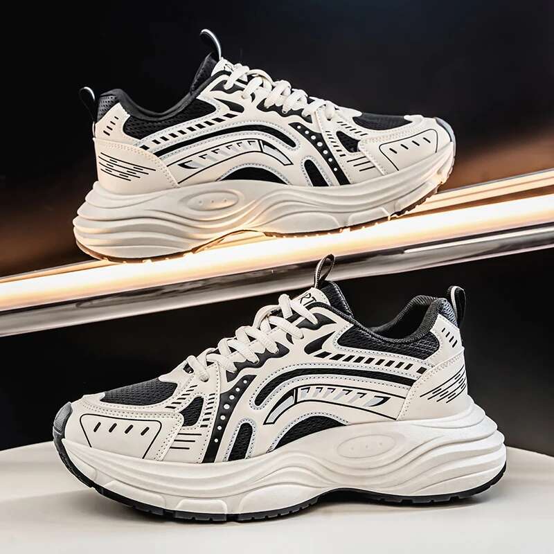 2025 new men's sports shoes men's tennis shoes men's casual sports shoes breathable designer fashionable men's running shoes