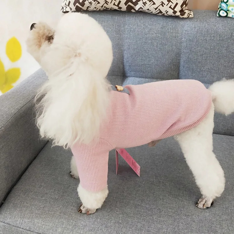 Striped Dog T-Shirt Dog Cat Cotton Vest Shirt Spring Summer Small Medium Dog Clothes French Bulldog Beagle Pet Apparel 250318