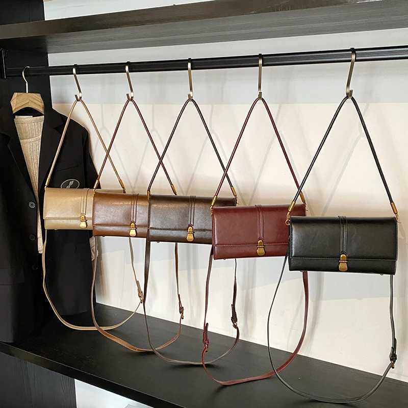MOODS Flap Crossbody Messenger Bags for Wen PU Leather Pure Color Small Square Shoder Bag Designer Handbag Luxury 2025 Y250318