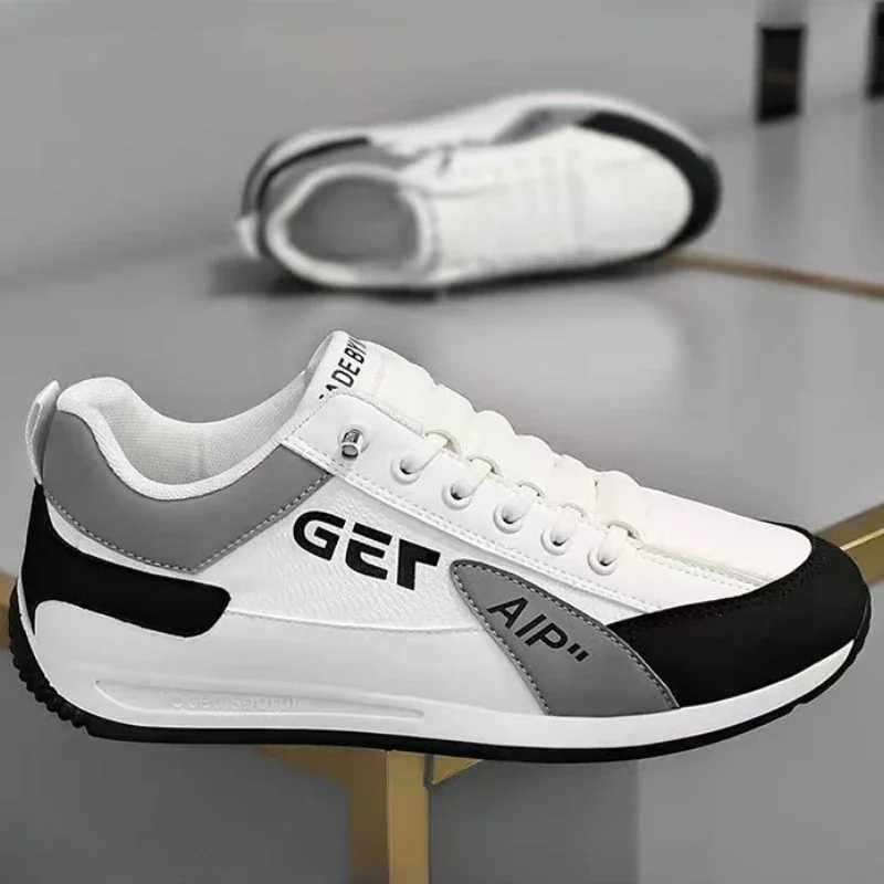 Mens Casual Shoes Platform Sneakers Lightweight Running Shoes Trend Breathable Walking Shoe Breathable Slip on Vulcanized Shoes Z250319