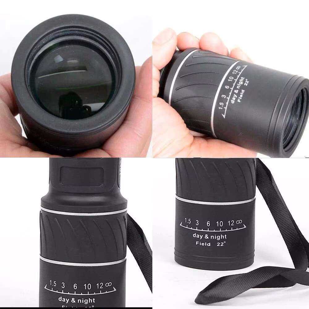 9000m Hd Spyglass 40x60 Monocular Night Vision High Definition Optical Glass Camping Handheld Telescope