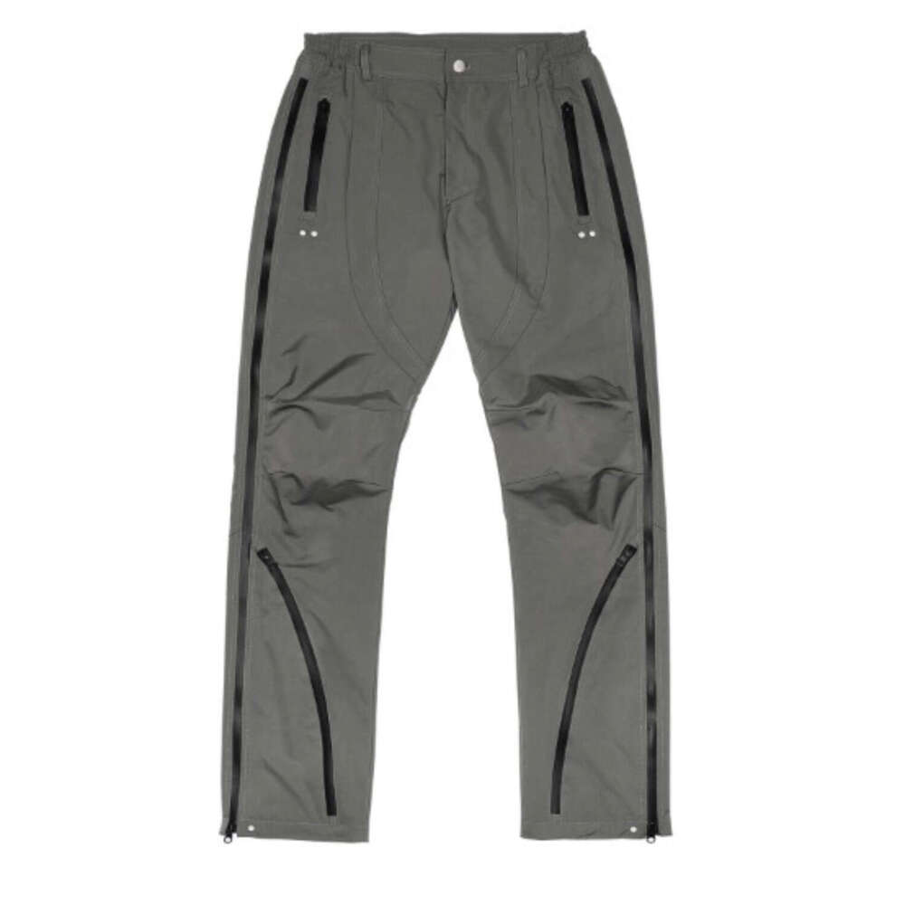 archive Vibe style nylon compression zipper functional work men's trendy brand American high street long pants