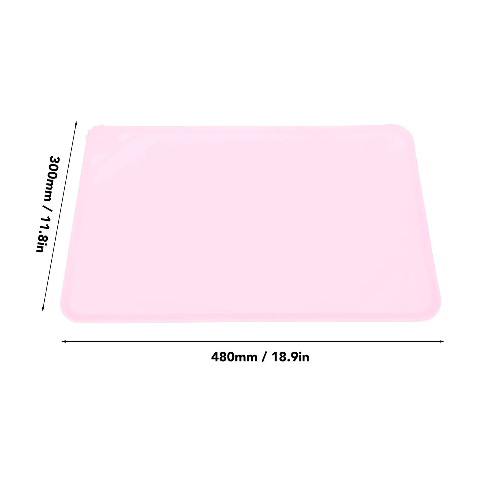 Silicone cat and dog food bowl mat with cute appearance silicone pet feeding deformed splash proof easy to clean for home use 250312