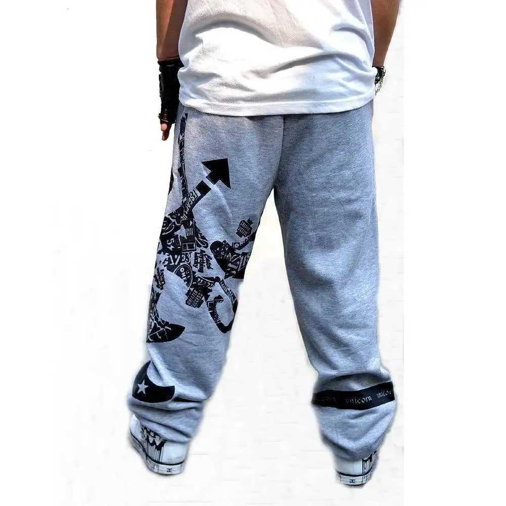 Sweatpant Mens Board Sports Trousers Youth Street Dance Wide Legs Pants Loose Rap Hip Hop Britches Harajuku Baggy TrackBottoms X250319