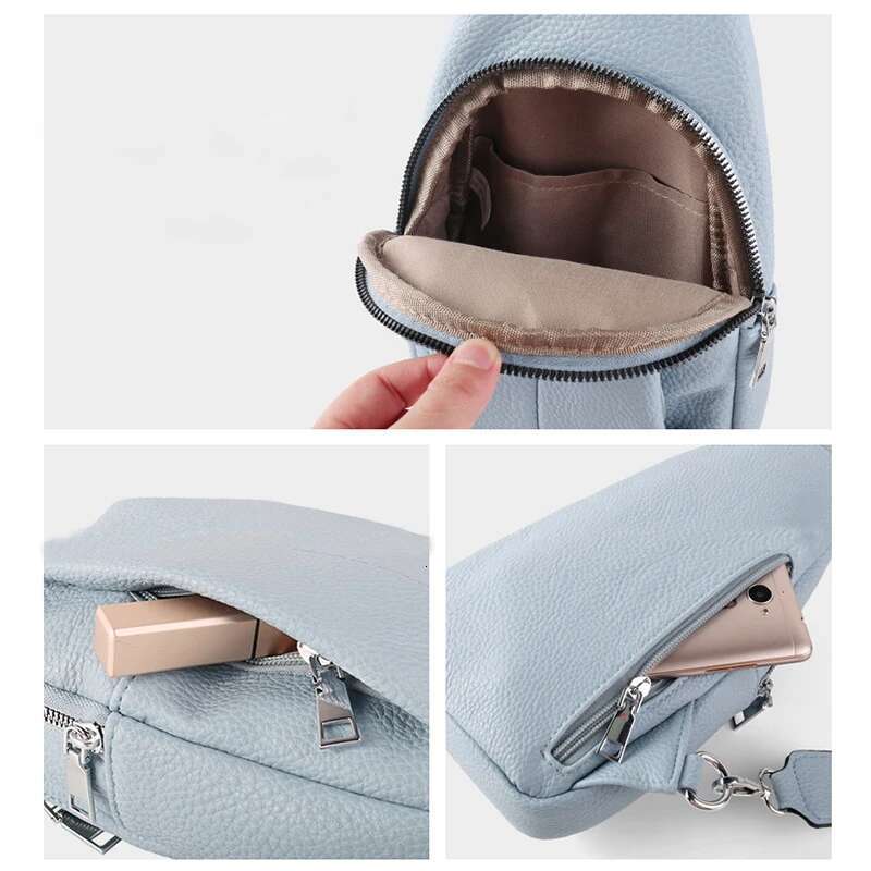 2024 New Arrival Women's Sg Vegan Leather Fanny Packs Crossbody Bag With Adjustable Shoulder Strap Chest Bags For Travel