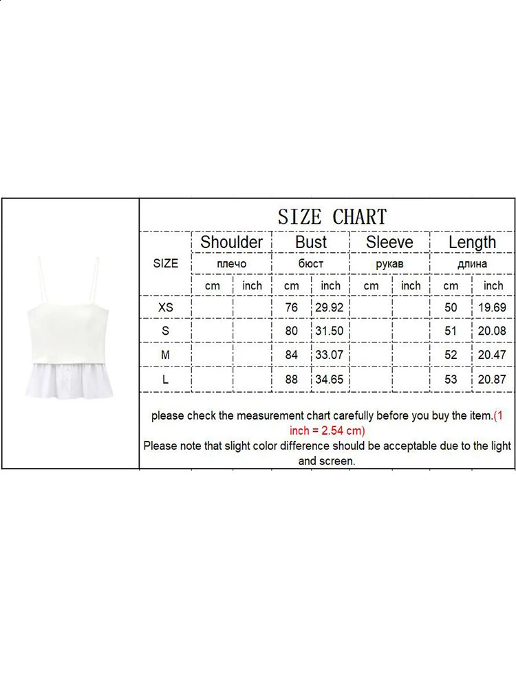 TRAF Summer Womens Splicing Belt Top Sexy Club Fashion Casual Top Side Zipper Sleeveless Vest Fashion Tank Top 250314
