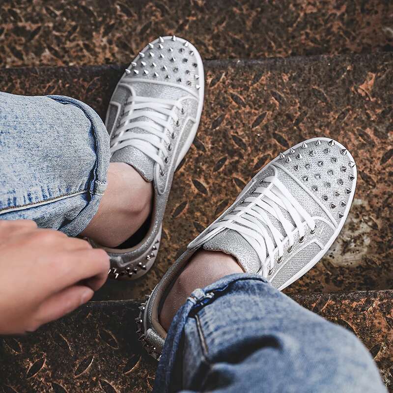 2025 new men's casual leather board men's high-quality classic comfortable breathable designer fashionable men's casual shoes