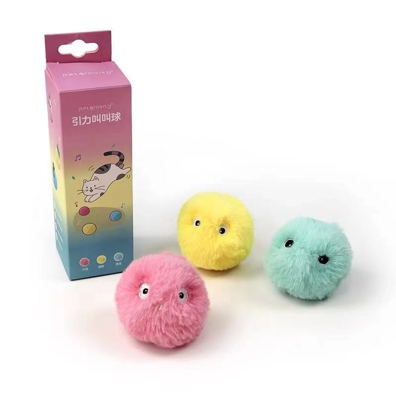 The new cat toy Self-amusement toy Catnip nip Gravity ball pet cat supplies called call ball
