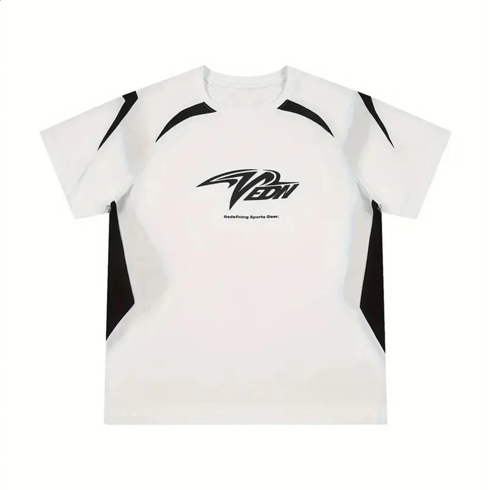 Mens Loose Casual Wear Letters Graphic Print Tshirt Womens Active Short Sleeve Crew Neck Tops Kids Unisex Clothing Outdoor Tees 250319