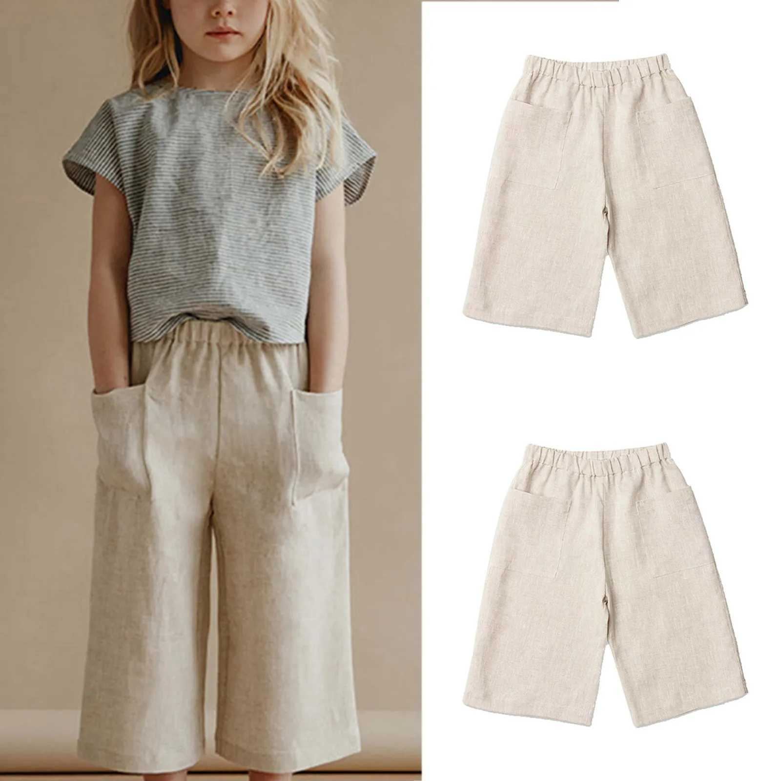 Top Selling Pants Girl Kids Toddler Baby Girls Spring Summer Solid Long Pants Cotton Soft Clothes Baby CalcinhasT250318