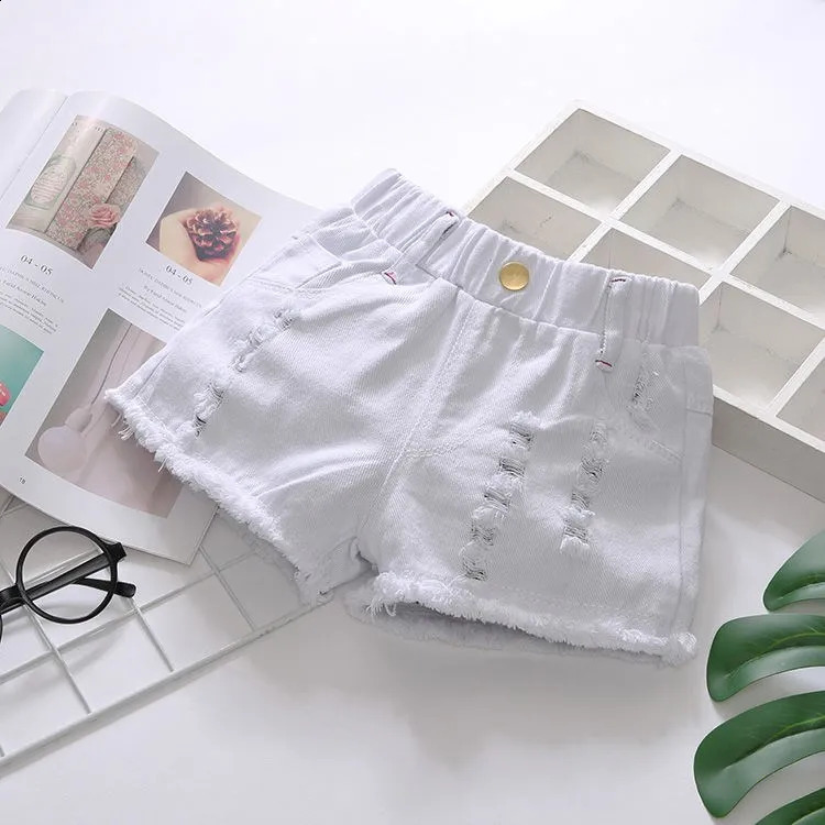 100-150 Cm Summer Girls Casual Shorts Baby Kids Children Wear 250319