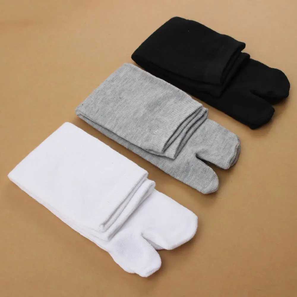 Japanese Ninja Clogs Cotton Socks Womens Flip Top Splicing Toe Tabi Kimono Get Breathable and Comfortable Toe Socks X250319