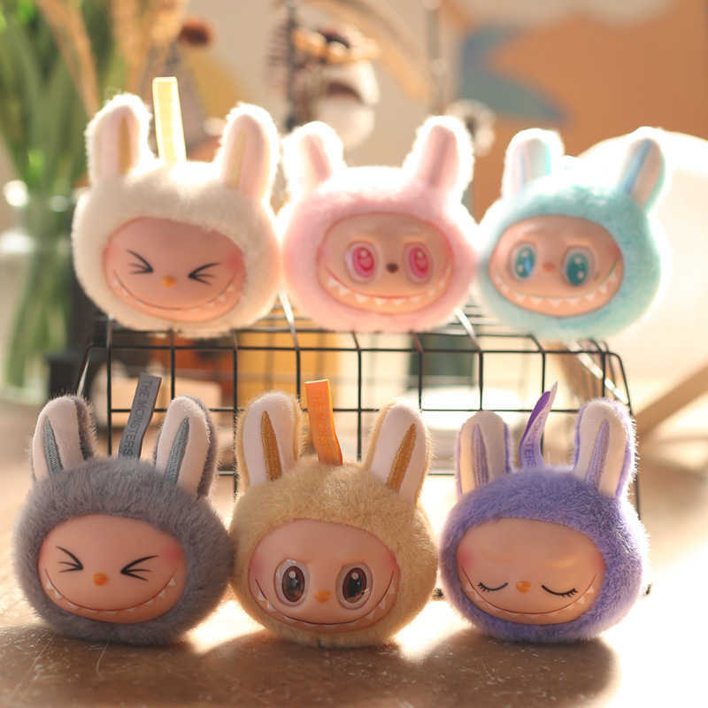 Keychains Lanyards celebrity Cute and Vinyl Cloth Small Pendant Plush Toy Doll Cartoon Bag Hanging Decoration Keychain H250318