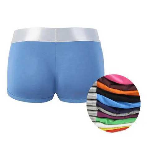 5PCS Men Underwear Boxers Mens Underpants Cotton Solid Sexy Cueca Brand Boxer For Mens Cotton Shorts Panties Calzoncillos 2024 X250319