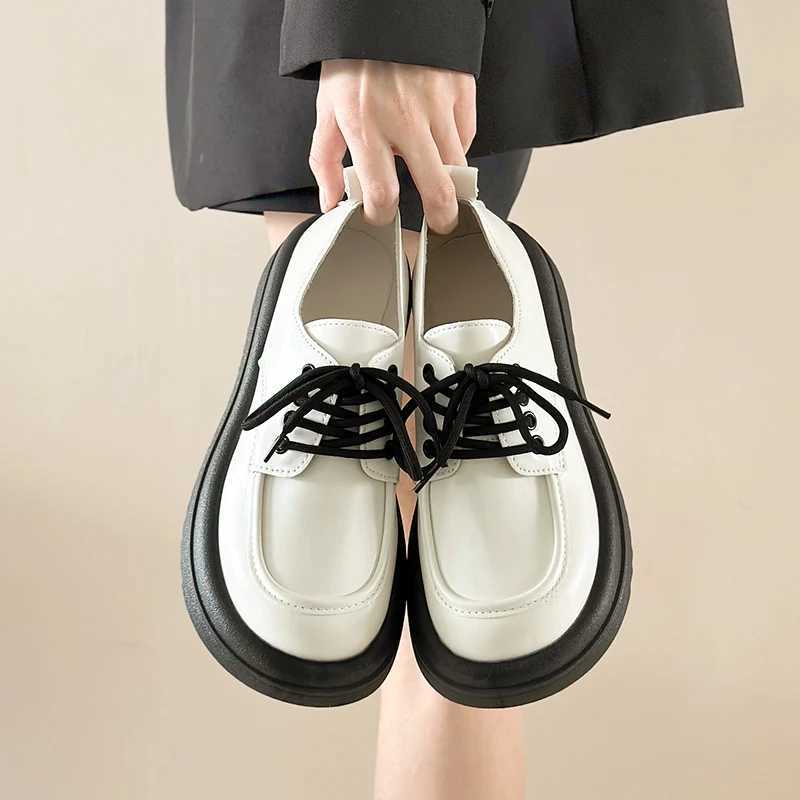 Womens big brand designer round heel flat shoes 2025 comfortable casual and outdoor womens single shoesXJ250319