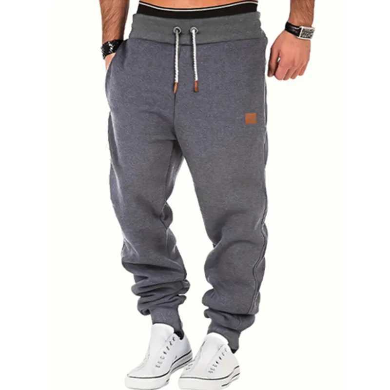 Y2K Spring Men Solid Color Cargo Pants Mens High Quality Casual Joggers Black Sports Pants Baggy Sweatpants Pantalones Hombre X250319