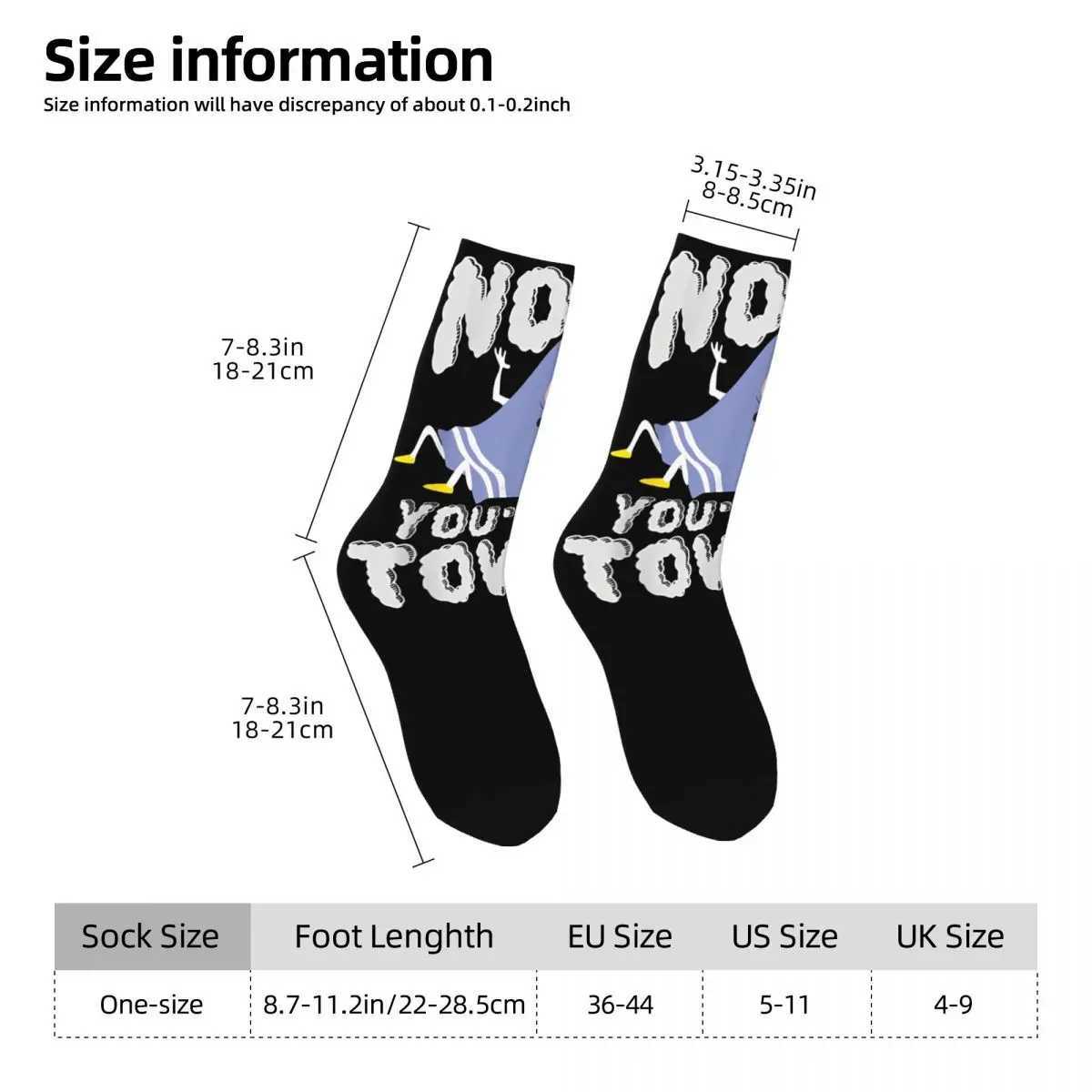 Fashion Women Men Southpark Towlie Noooo Youre A Towel Theme Socks Product Middle Tube Socks Comfortable Wonderful Gifts X250319