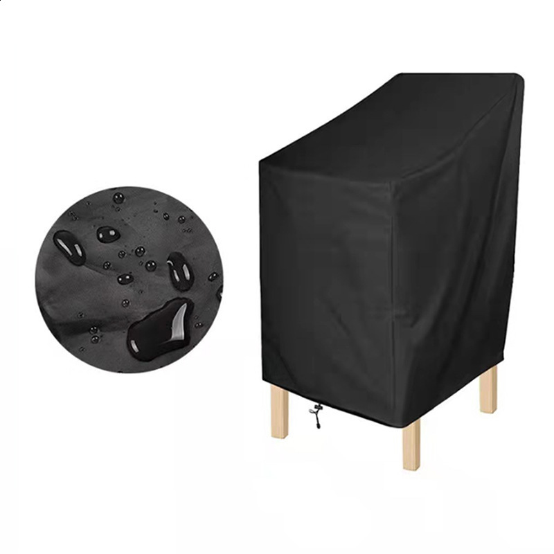 Outdoor Night Market Beach Stacked Chair Cover Outdoor Stacked Chair Cover Chairs Furniture Cover 240725