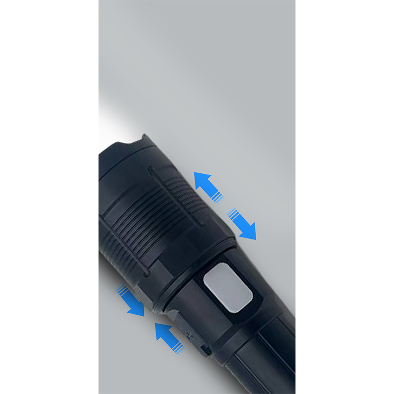 Durable Weather Resistant LED Handheld Torch with Rechargeable Battery for Adventure