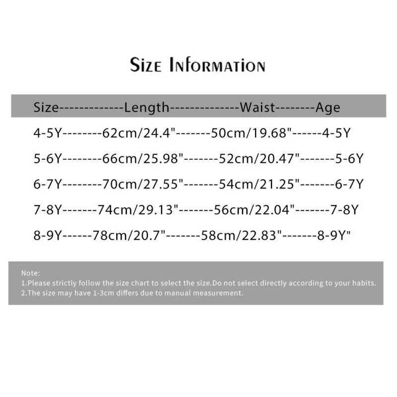 Childrens girls casual breathable elastic waist TrouserT250318