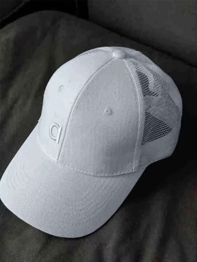 New LO District Trucker Off-Duty Embroidered Sun Breathable Adjustable Ideal Casual Hat Unisex Baseball Cap