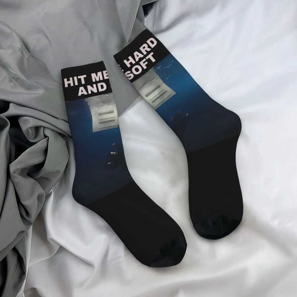 Fashionable unisex socks 2024 Hit Me Hard and Soft Tour B-Bills Merchandise Comfortable and breathable socks X250319