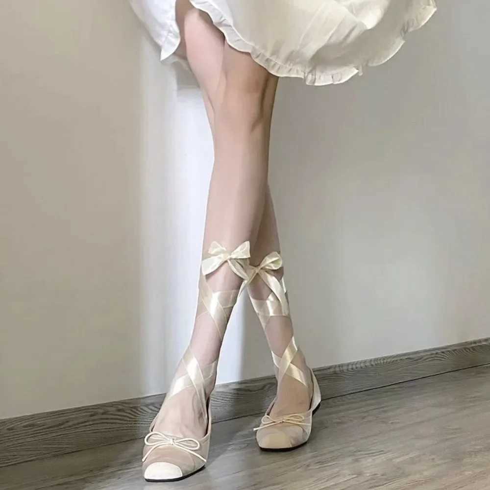 Flat shoes luxury ballet shoes womens autumn with flat shoes womens temperature square shoes Mary Jane shoes pinkXJ250319