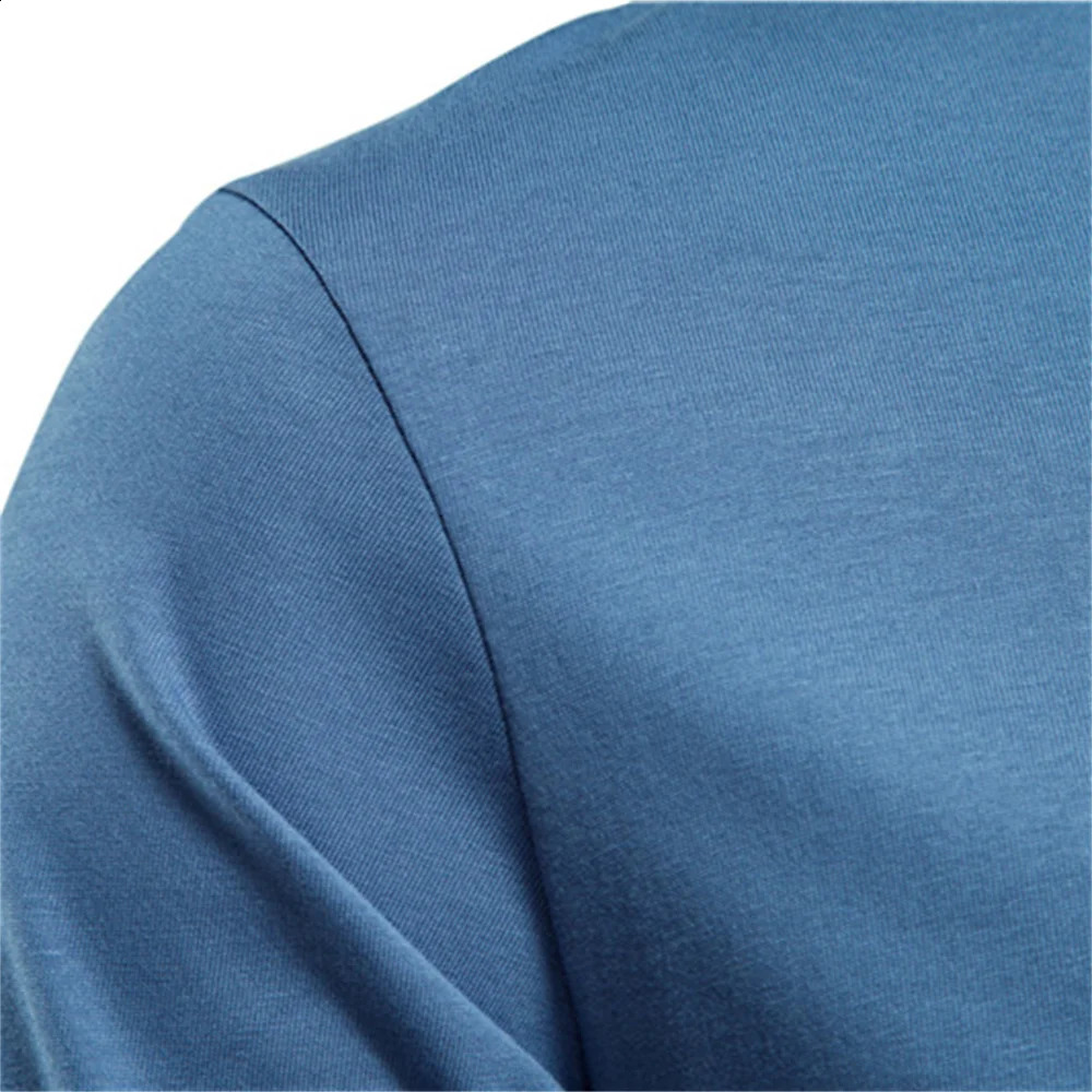 AIOPESON Solid Color Cotton T Shirt Men Casual Oneck Long Sleeved Mens Tshirts Spring Autumn High Quality Basic Tshirt 250317