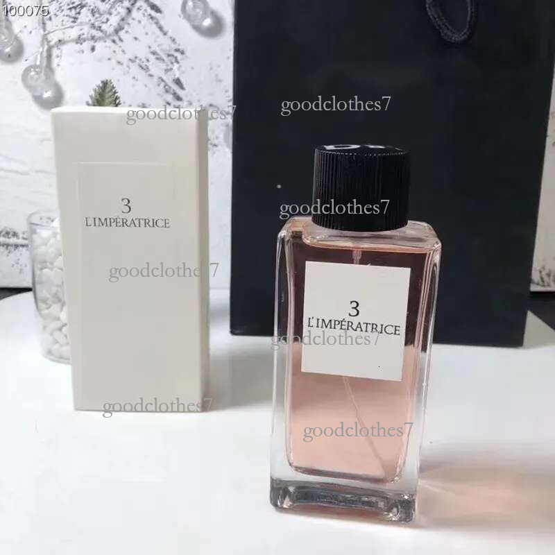 Perfumes for Woman Perfume Limperatrice 3 Aquatic ral Notes Glass Bottled Fragrance Spray 100ML EDT Charming Bottle with Fast Free Postage