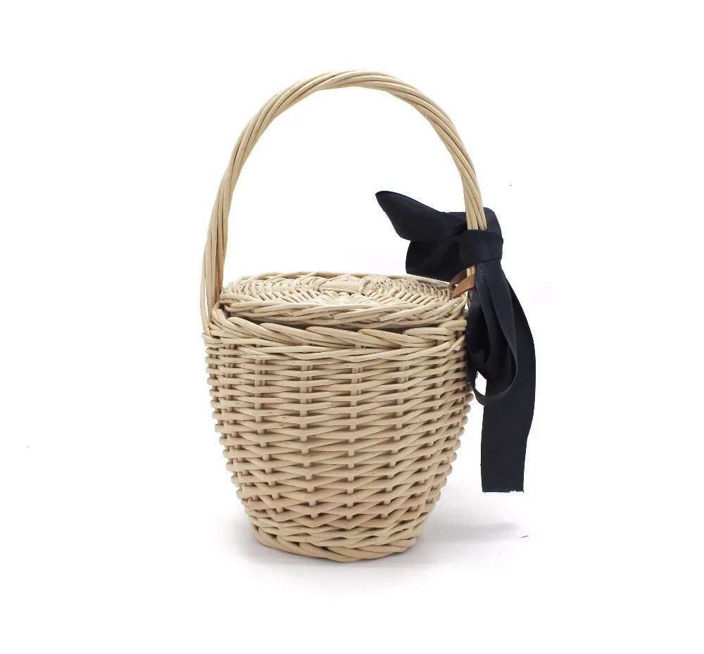 Fashion Beach Ladies Hand Bag Tote Travel Clutch Bohemian Straw Women Summer Wicker Basket Handbag