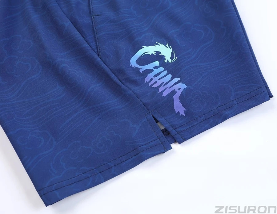 Custom Text CHINA Dragon uniform Championship TEAM Table Tennis shirts shorts Men Women ren ping pong shirt clothes 250314