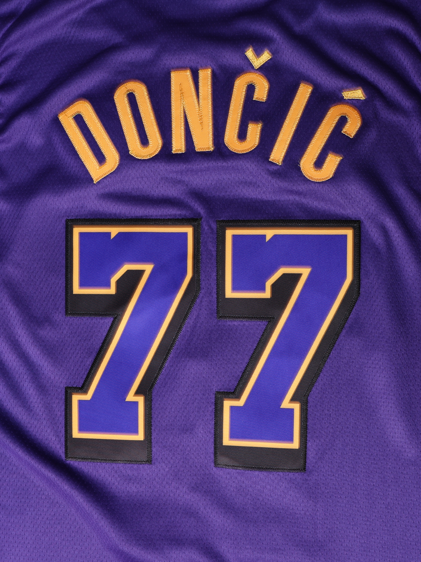 IN STOCK Mens 77 Doncic Basketball Jersey Stitched Name Number