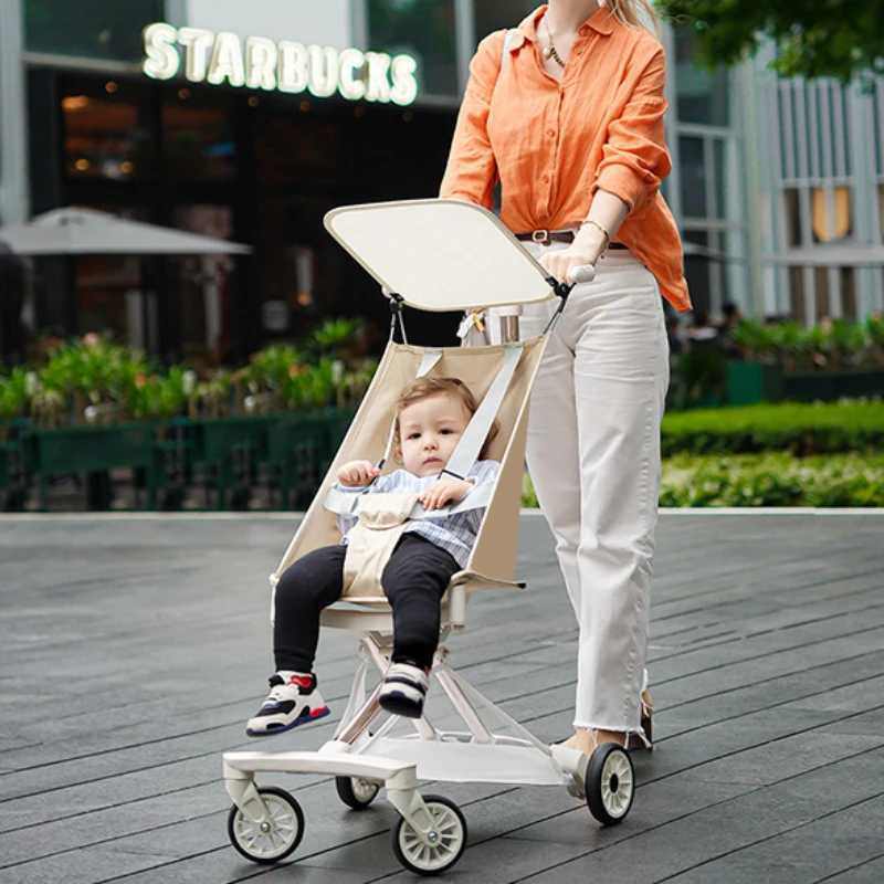 New lightweight baby travel stroller portable folding pocket stroller multifunctional baby stroller Z250319