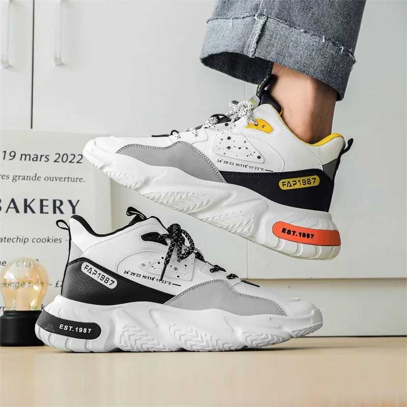 Mixed color mens sports shoes comfortable mesh shoes top mens sports shoe designer mens running shoes outdoor trendy street flat Z250319