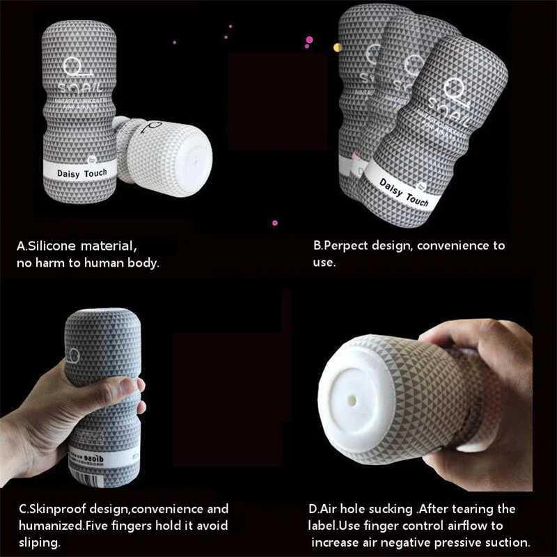 Realistic Vagina Anal Male Masturbator Silicone Soft Tight Cat Sex Adult Toy Penis Sex ToyXJ250319