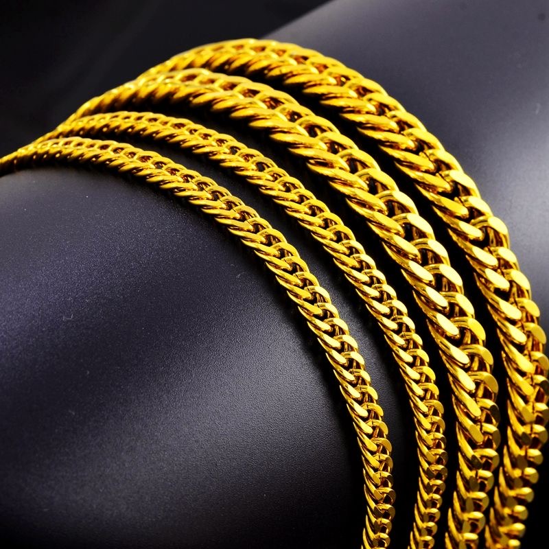 Wholesale 10K 14K Solid Real Gold 8MM Cuban k Chain Bracelet Iced Out Hip Hop Moissanite Necklace Fine Jewelry Men