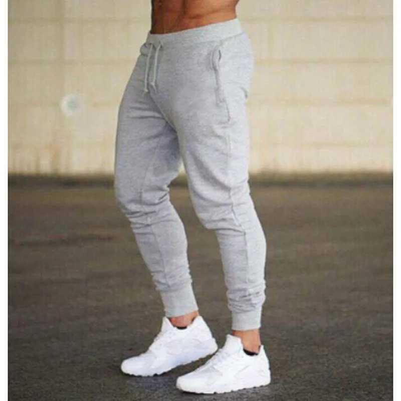 New Jogging Pants Men Sport Sweatpants Running Pants GYM Pants Men Joggers Cotton Trackpants Slim Fit Pants Bodybuilding Trouser X250319