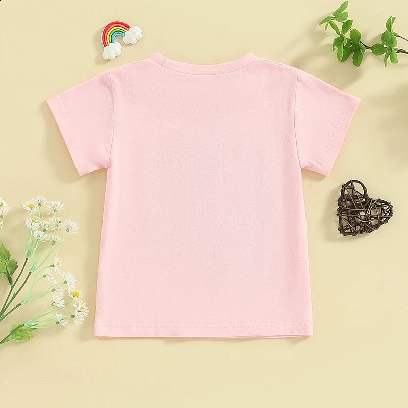 Casual Matching Outfits Crew Neck Short Sleeve Tee and Denim Shorts Set for Brother and Sister Kids Summer Clothing Collection 250319