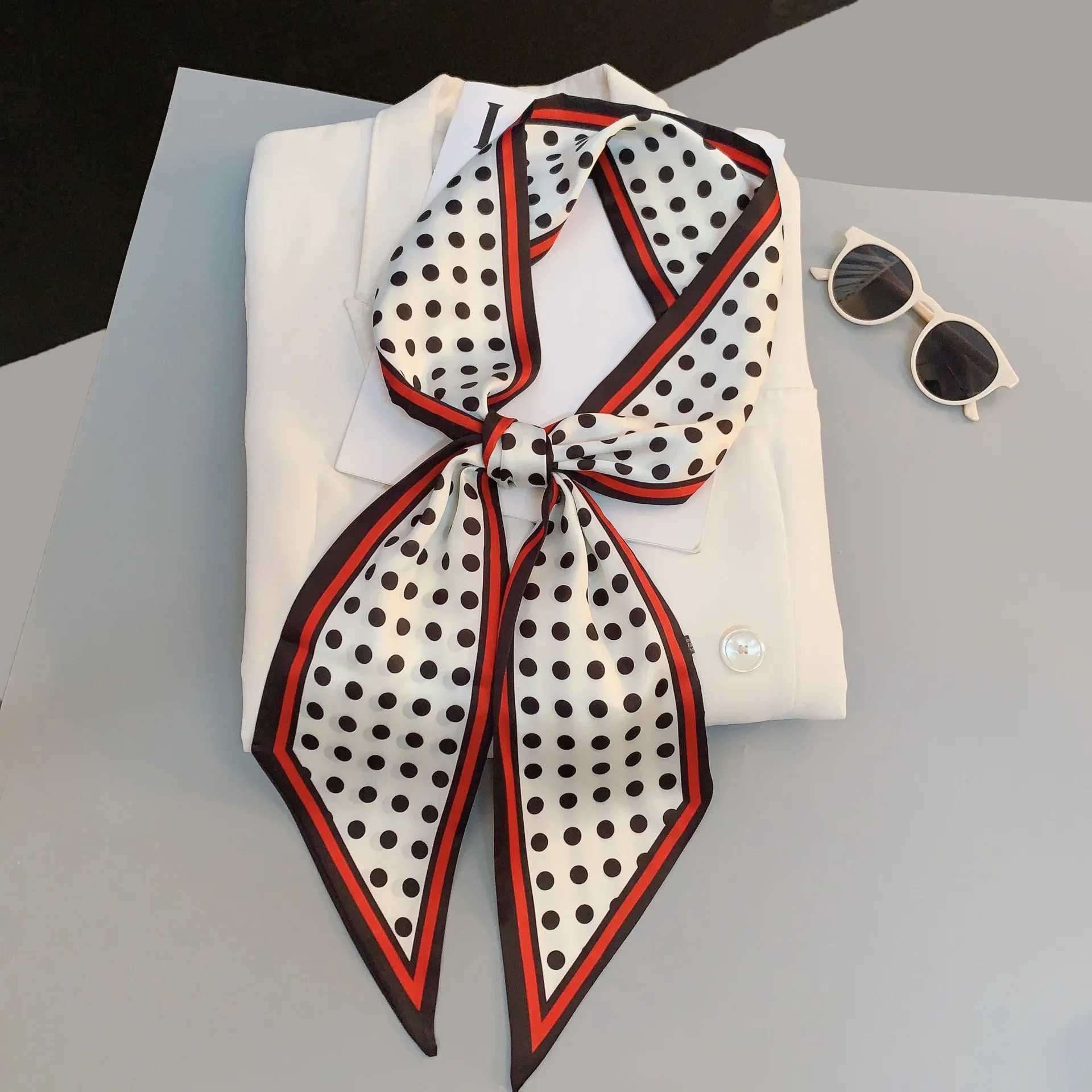 Vintage horse print long headband used for Wensi hair accessories 2021 trend girl bow scarf strap X250319