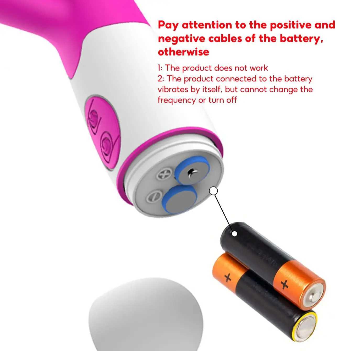 1 pc G-spot Vibrating Stimulator 30 Vibration Patterns Dildo Adult Sex Toys Masturbation Sexy Toys (Without Battery) W250319