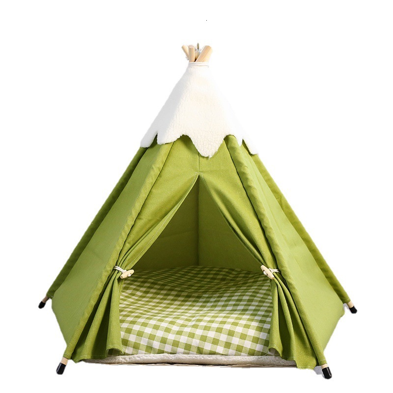Designer Cat House by Pet Supplies Portable Tent Villa with Durable Materials and Easy Cleaning Features