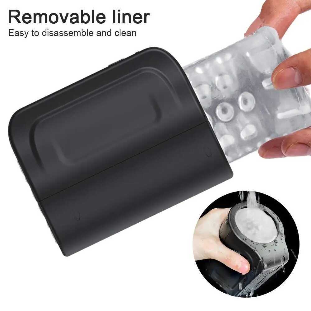 Automatic Rotating Male Masturbator Oral Sex Vagina Pussy Soft Silicone Blowjob Sex Toys for Men Adult Goods for Mens MasturbatorXJ250319