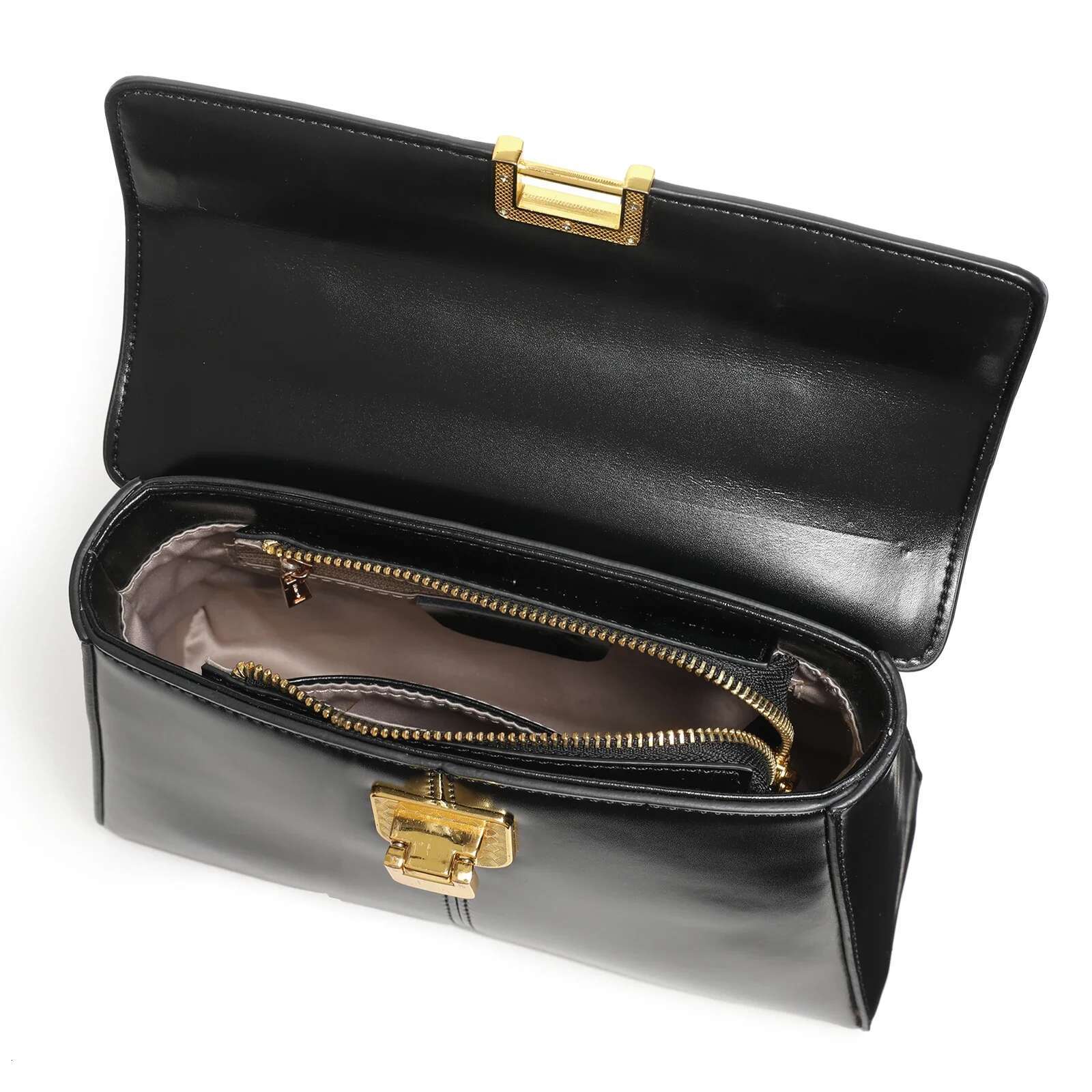 Itamood-Genuine Leather Handbag For Women, Branded Crossbody Bag, Fashionable And Versatile, Scarf Decor