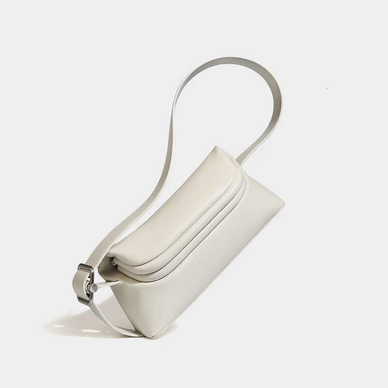Clip Underarm Bags For Women Designer Handbags And Purses 2024 New In Fashion PU Simple Solid Color Commuting Shoulder