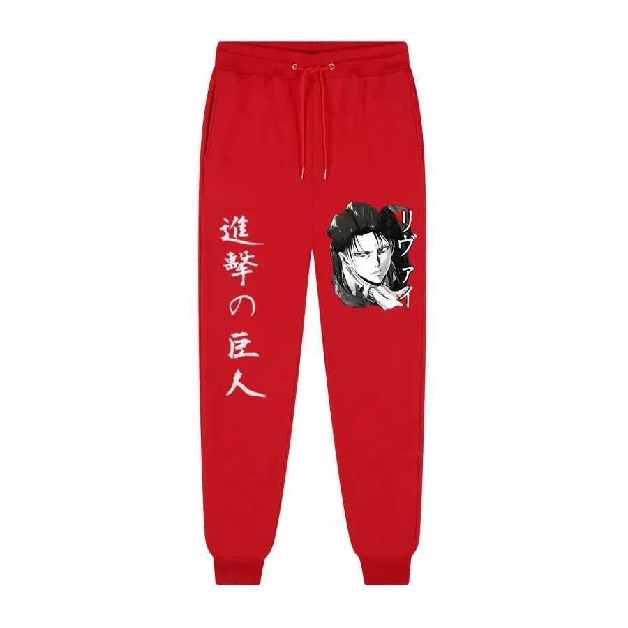 Anime Attack on Titan Fashion Printed Harajuku Mens Comfortable Fleece Trousers Jogging Mens Casual Sports Pants S-3XL X250319