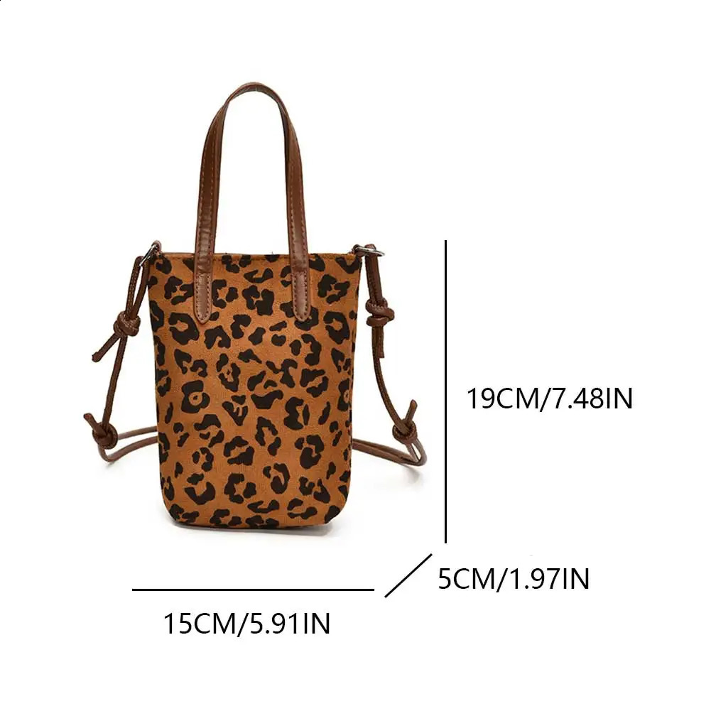 Womens suede handbag adjustable shoulder strap cross shaped bag womens printed bucket bag work travel clutch bag 250317